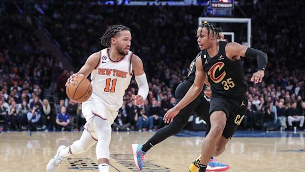 Knicks guard Jalen Brunson